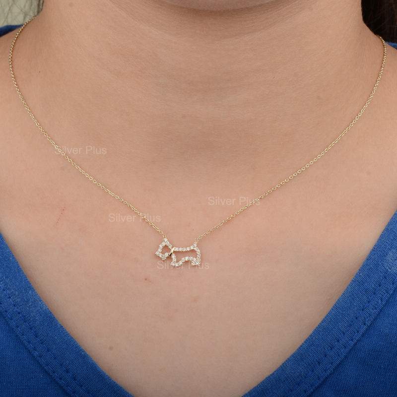 Minimalist,Diamonds,Charm Pendant,Necklace,Pendentif,Colgante,14K Gold